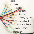 48V 1000W Electric Scooter Brushed Controller Motor+Throttle Twist Grip Kit Replacement Spare Parts for Electric Scooter Bicycle E-Bike. 