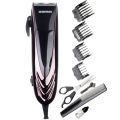 GEEMY GM-813 Professional Beard Hair Trimmer Electric Clipper Shaving Saloon Barber Salon Razor Main AC Power Supply Cut Wire Machine Man Beard Fading Blending Set. 