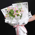55*55cm Flower Wrapping Paper DIY Waterproof Bouquet Gift Wrapping Material Paper Bouquet Packaging Paper Florist Supplies. 