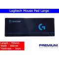 Logitech Mouse Pad Large Gaming (800mm*300mm*3mm). 