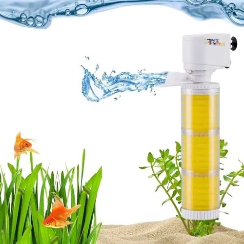 RS-166F Aquarium power filter Internal Filter Submersible Filter 1200lh Submersible Filter 1200lh Fish Tank Filter 25W