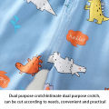 Kids Bloomers Pants Cartoon Printing Breathable Air Conditioning Pants For 2-6 Years Old Boys Girls. 
