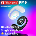 NEW Anrushide PM9 Hanging Wireless Bluetooth Headset OWS Touch Light Mini Hig2025 h Quality Earplugs Anti Sweat HD Sound Stereo Universal Headset. 