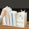 Children Book Storage Display Rack Book Storage Organizer Stationary Box Desk Organizer for Books. 