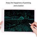 13 Inch LCD Writing ta-blet Board Colorful Screen with Stylus Drawing Writing Taking Notes Leaving Messages for Toddlers Boys Girls & Adults Wh-ite. 