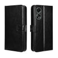 Vantime for OPPO A18 A38 A58 A78 4G A98 F23 5G Retro Crazy-horse Wallet Case Cards Holder Flip Cover. 