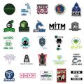 NEW 10/30/50PCS New INS Hacker Programming Cartoonnotebook’s Stickers Creative Computer Table Chair Decoration Waterproof Wholesale. 