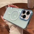 HOCE Clear HD Glass Magnetic Phone Cases For iPhone 13 14 15 Pro Max 14 15 Plus MagSafe Case PC Hard Transparent Back Cover. 