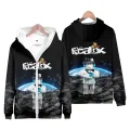 3D New Peripheral Roblox ROBLOX Pullover Hooded Zipper Sweatshirt for Adults and Children Kids Clothes Boys Sweatshirt. 