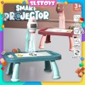 Smart Projector Desk Projection Kids Tracing Drawing Toy Board Table Children Mainan Alat Melukis Kanak. 
