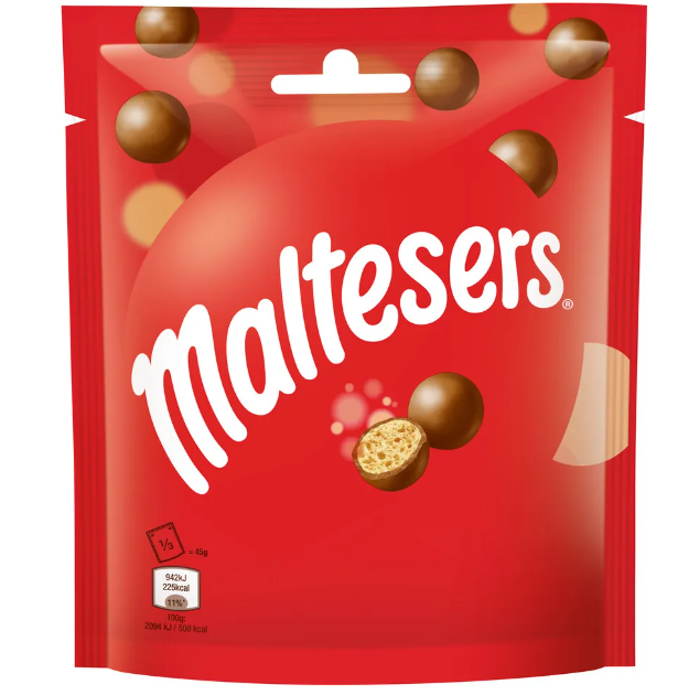 Maltesers Chocolate Pack Mini Balls Inside 136g
