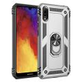 Shockproof Armor Case For Huawei Y6 Pro 2019 Phone Case Car Ring Stand Bumper Silicone Back Cover. 