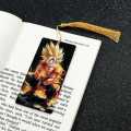6 Styles Anime Dragon Ball Saiyan Warrior Acrylic Bookmark Gift for Manga Book Fan Reading Marker. 