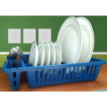 Plastic Kitchen Dish Rack Stand Plate Holder / Kitchen Organizer. 