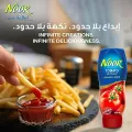 Noor, 100% Natural Tomato Ketchup, Squeezy Bottle, 425 ml(FROM DUBAI)NUSS. 