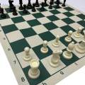 Portable Chess Set Foldable Chess Board with Travel Bag for Storage Chess Set Folding Chess Game. 