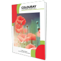 Colouray CR Book (60gsm) - 200 pgs Single Rule. 
