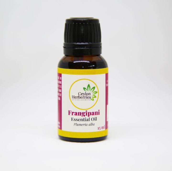 Ceylon Herberries Frangipani Essential Oil - 15 ml and 30 ml Bottles