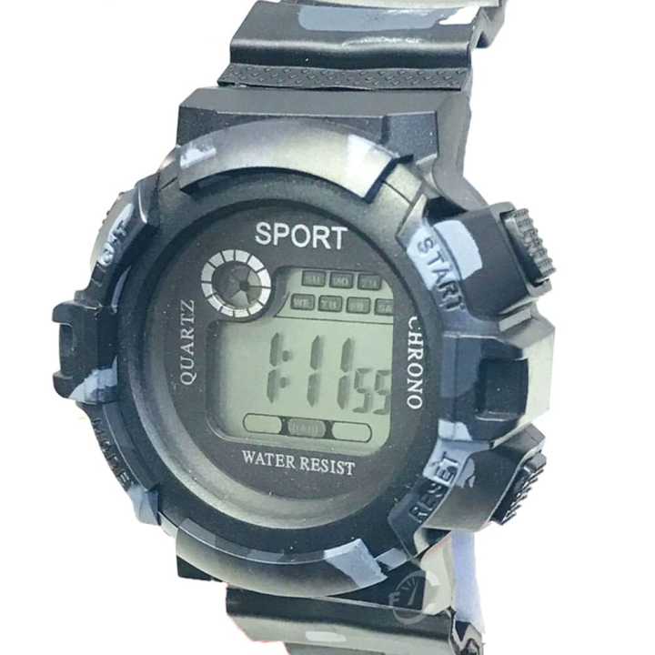 Children led sports electronic digital watch Young Boys Girls