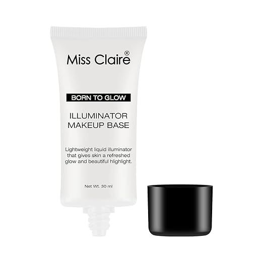 Miss Claire Born To Glow Illuminator Makeup Base - 06 Shiny White (FROM INDIA FAAZ)