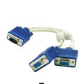 VGA Male to 2VGA Female Converter Cable VGA male to VGA Female Splitter Vga Y-Splitter 2 Way Computer Monitor TV Cable Cp_1_87_690L. 