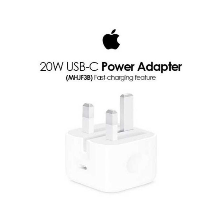 Apple 20W USB Type C Power Adapter Charger Wall Charger Fast Charger for iPhone