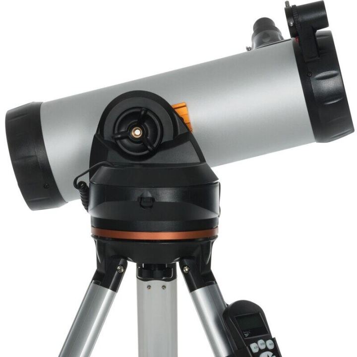 Celestron%20114LCM%20Computerized%20Newtonian%20Reflector%20Telescope%20With%205PCS%20Eyepieces%20Full-Height%20Tripod%20Motorized%20Altazimuth%20Mount%20-%20Image%202