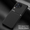 For Xiaomi Civi 3 Case Slim Silicone Softcase Camare Protection Back Cover Texture Casing Compatible with Magnetic Car Holder. 