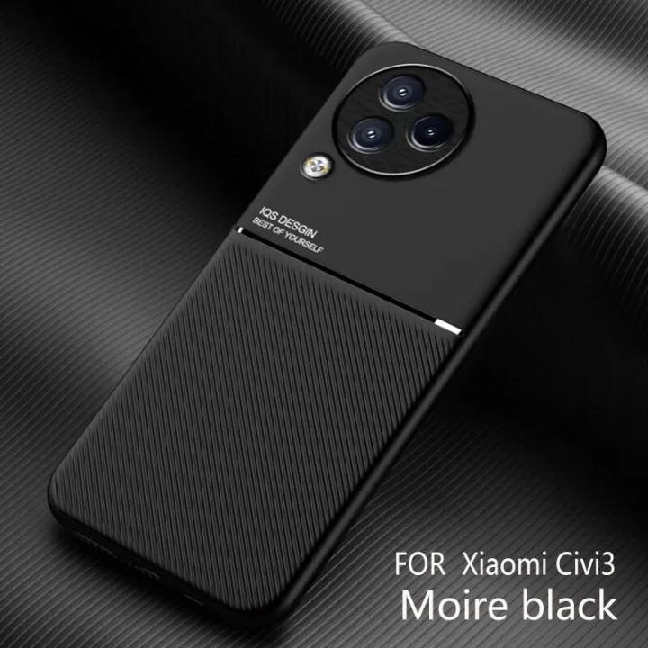 For%20Xiaomi%20Civi%203%20Case%20Slim%20Silicone%20Softcase%20Camare%20Protection%20Back%20Cover%20Texture%20Casing%20Compatible%20with%20Magnetic%20Car%20Holder%20-%20Image%202