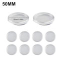 5/10pcs Display Box 3D Floating Frame Holder Stand Box Clear Jewelry Ring Coin Display Case Necklace Display Holder 7*7*2cm. 