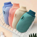 【Fast Delivery 1-4 day】Double Sided Bath Exfoliating Gloves Body Scrub Cleaning Shower Mitt for Peeling SPA Dead Skin Removal Massage Body Scrubber. 