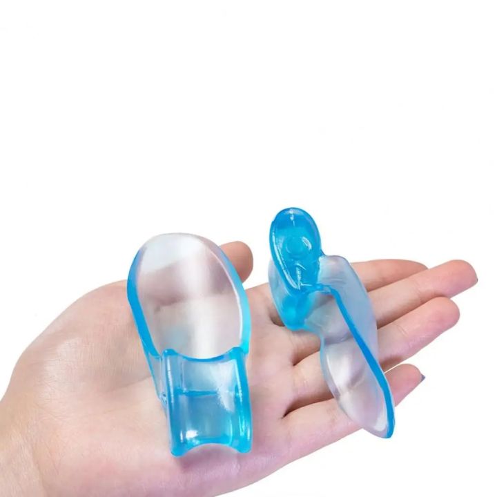 Silicone New 2pcs Big Toe Separator Bone Corrector Straightener Gel Foot Fingers Protector Bunion Adjuster Feet Massager