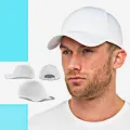 Plain White Baseball Hat Men Women Unisex Black and White Plain Cap Black Cap. 
