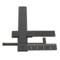 Carburetor Float Level Gauge High Strength Rustproof Steel Welding Metric Display Float Level Adjusting Gauge for Motorbikes. 