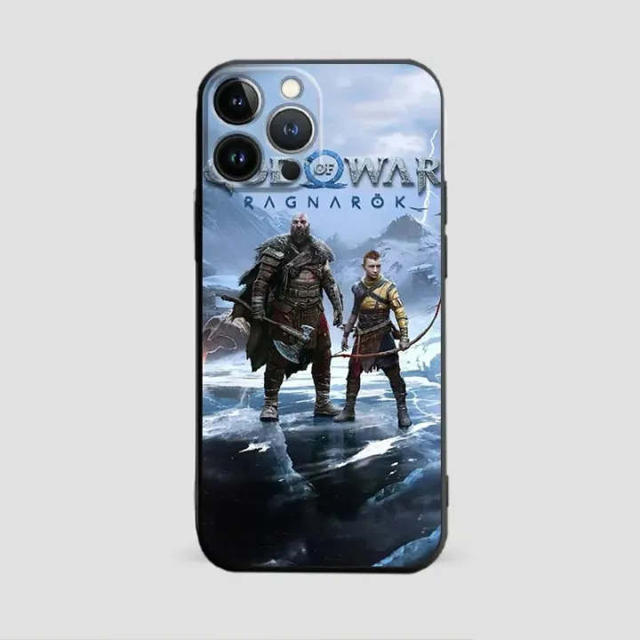 Kratos%20God%20Of%20War%20Capinha%20For%20iPhone%2015%2011%2013%2012%2014%20Pro%20Max%20Plus%20XS%20XR%2012mini%2013mini%20Phone%20Cover%20Soft%20Silicone%20Frame%20Funda%20-%20Image%205