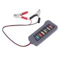 2X 12V Car Battery & Alternator Tester - Test Battery Condition & Alternator Charging (LED indication). 