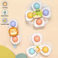 【Free-delivery】 3pcs Suction Spinner Baby Bath Funny Game Toys for Children Girls Boys Infant Sensory Stress Reliever. 