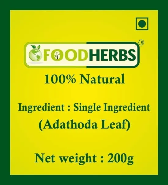 Foodherbs%20Adulsa/Adathodai/Adathoda%20VasicaAdathoda%20Powder%20(200%20gm)%20(FROM%20DUBAI)%20-%20Image%204