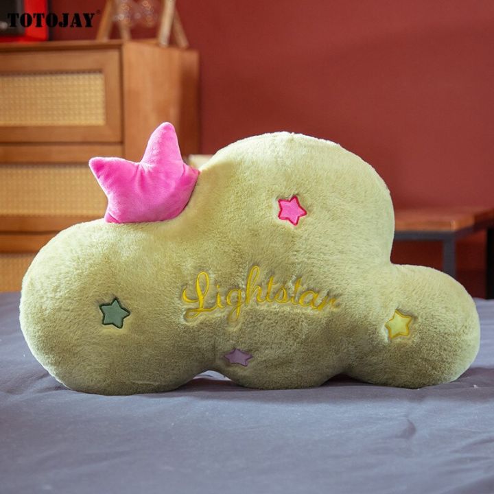 Plush Sky Series Cloud Moon Star Rainbow Pillow Soft Cushion Kawaii Stuffed Plush Toys For Children Baby Girls Bed Decor Gifts