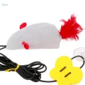 Pet Kitten Cats Mice Toys Hanging Door Cat Plush Toy for Kittens Kitty. 