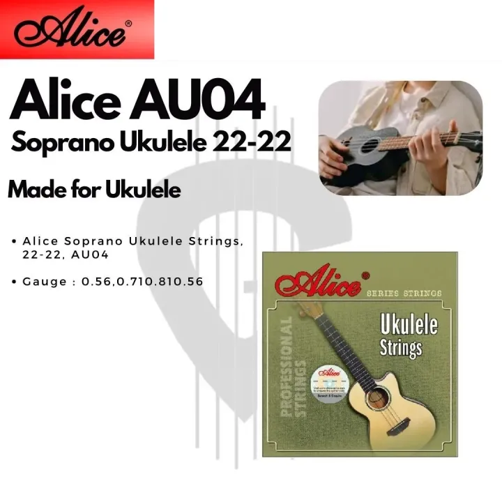 Alice AU04 Ukulele String Set (022-022)