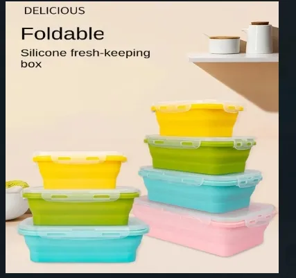 4 IN 1 FOLDABLE FOOD FRESH KEEPING BOX | Daraz.lk