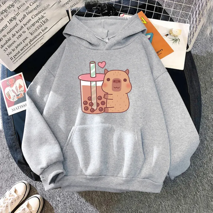 Capybara%20Bubble%20Tea%20Hoodie%20Women%20Aesthetic%20Graphic%20Kawaii%20Hoodies%20Unisex%20Autumn%20Winter%20Funny%20Harajuku%20Pullover%20Sweatshirts%20Hoody%20-%20Image%206