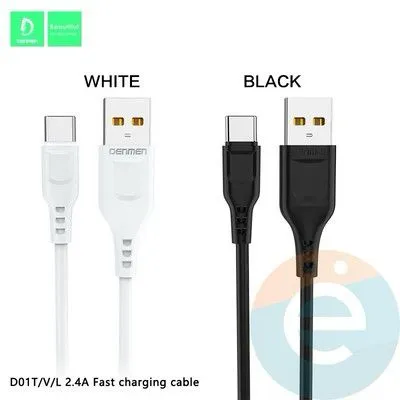 DENMEN%20High%20Speed%20USB%20to%20Type%20C%20Data%20Cable%20And%20Fast%20Charging%20100cm%20Cable%20-%20Image%204