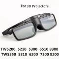 3D Glasses for TW5700 Active Shutter 3D Glasses for 3D TV Rechargeable Bluetooth RF Projector. 