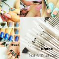 Professional Nail Art Brush Collection Of 10. 