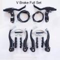 Bicycle V Brake Set V Brake Parts Bicycle Brakes Full Brake Set MTB Bicycle Accessories Cycle V Brake Cycling Parts. 