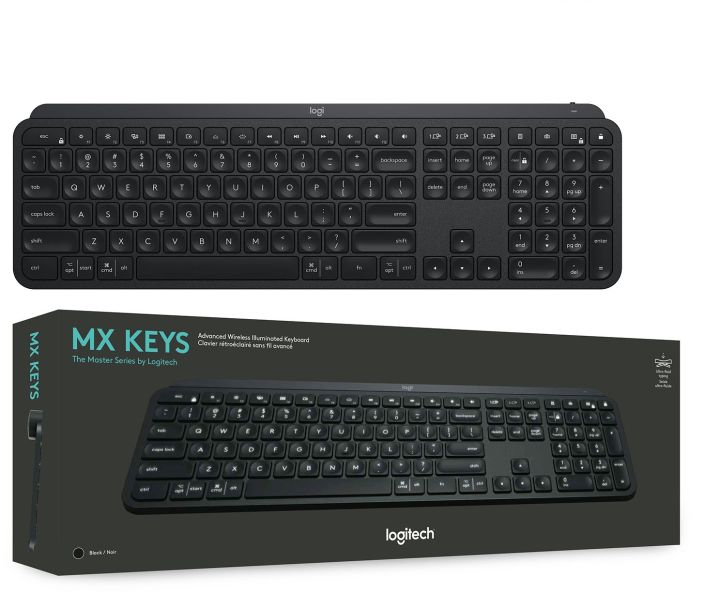 Logitech MX Keys Advanced Wireless Illuminated Keyboard