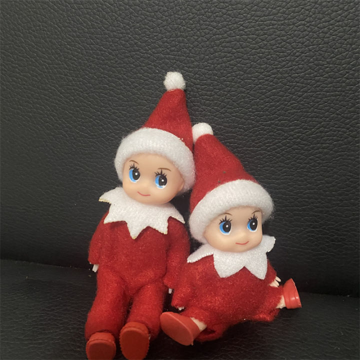 2023 Merry Bookshelf Elf Dolls Decor For Home Xmas Ornaments Navidad Party Supplies Happy New Year 2024