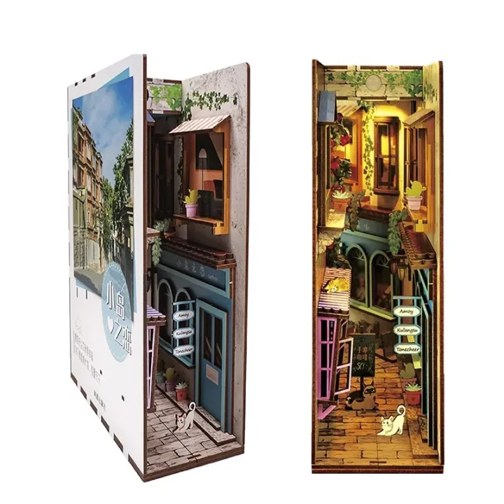Wooden%20DIY%20Book%20Nook%20Shelf%20Insert%20Kits%20Model%20Ocean%20Roombox%20Handmade%20Building%20Miniature%20Furniture%20Home%20Decoration%20Toys%20Gifts%20-%20Image%204